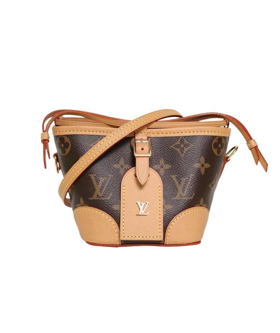 LOUIS VUITTON Коричневая сумка через плечо, фото 9