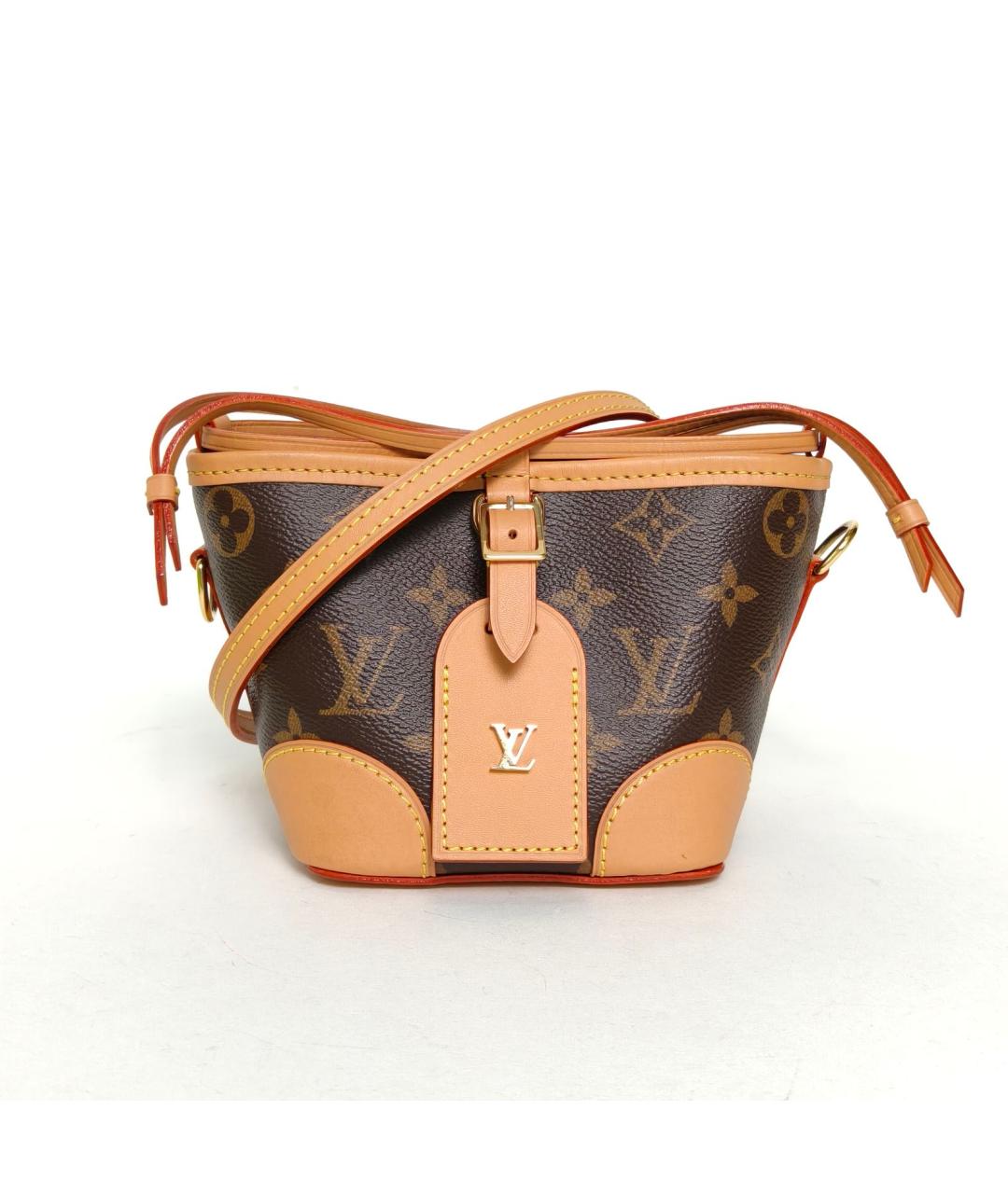 LOUIS VUITTON Коричневая сумка через плечо, фото 2