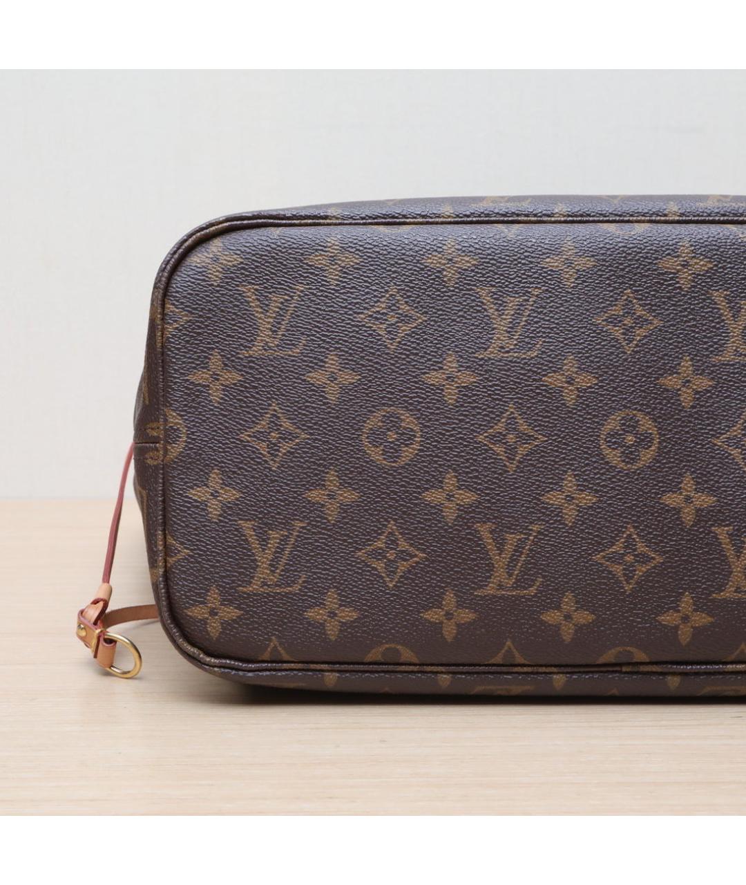LOUIS VUITTON Коричневая сумка тоут, фото 9