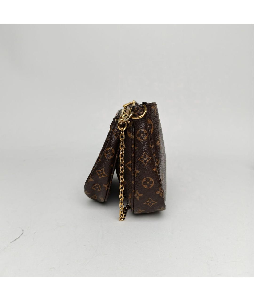 LOUIS VUITTON Коричневая сумка через плечо, фото 5