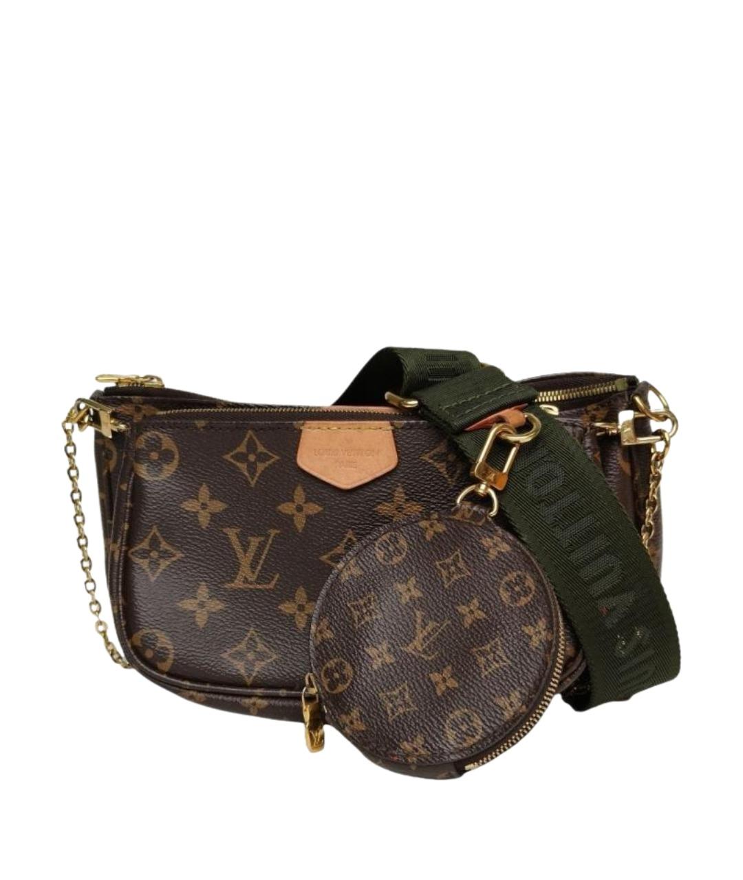 LOUIS VUITTON Коричневая сумка через плечо, фото 1