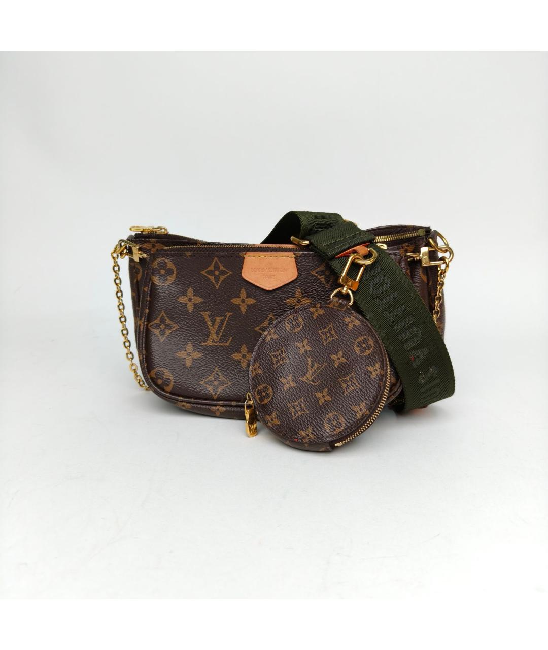 LOUIS VUITTON Коричневая сумка через плечо, фото 2