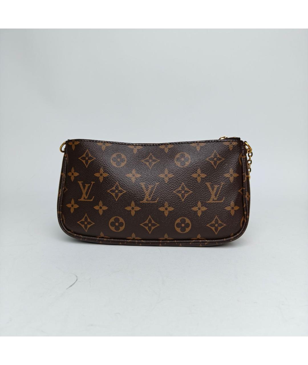 LOUIS VUITTON Коричневая сумка через плечо, фото 4