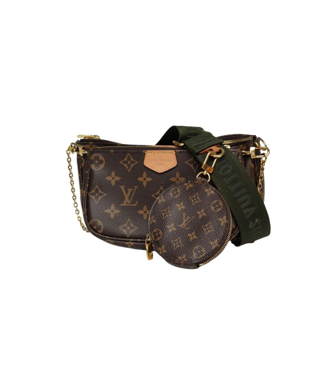 LOUIS VUITTON Коричневая сумка через плечо, фото 9