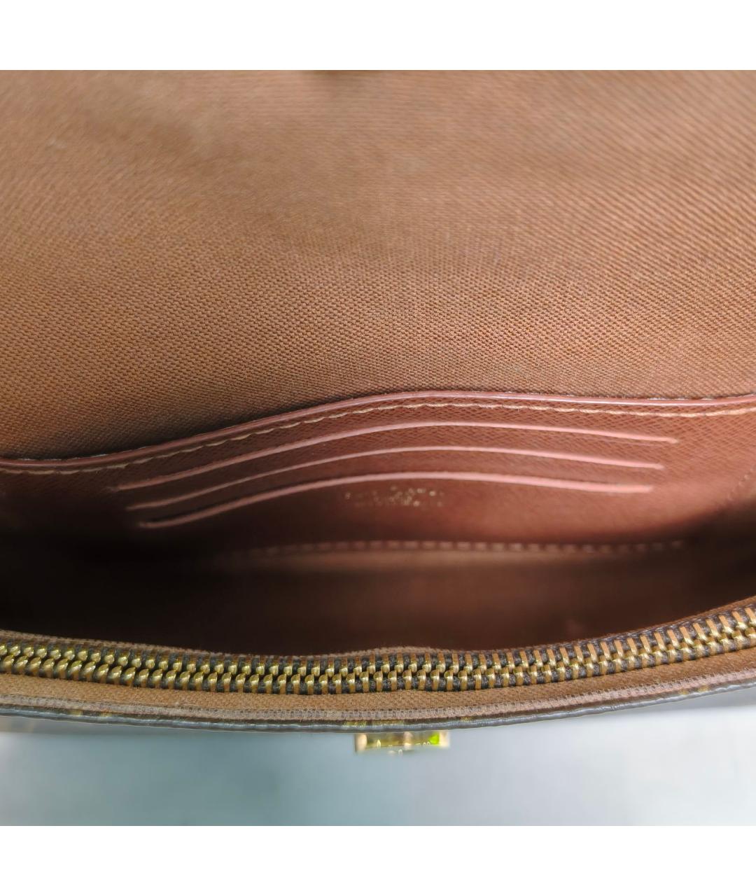 LOUIS VUITTON Коричневая сумка через плечо, фото 7