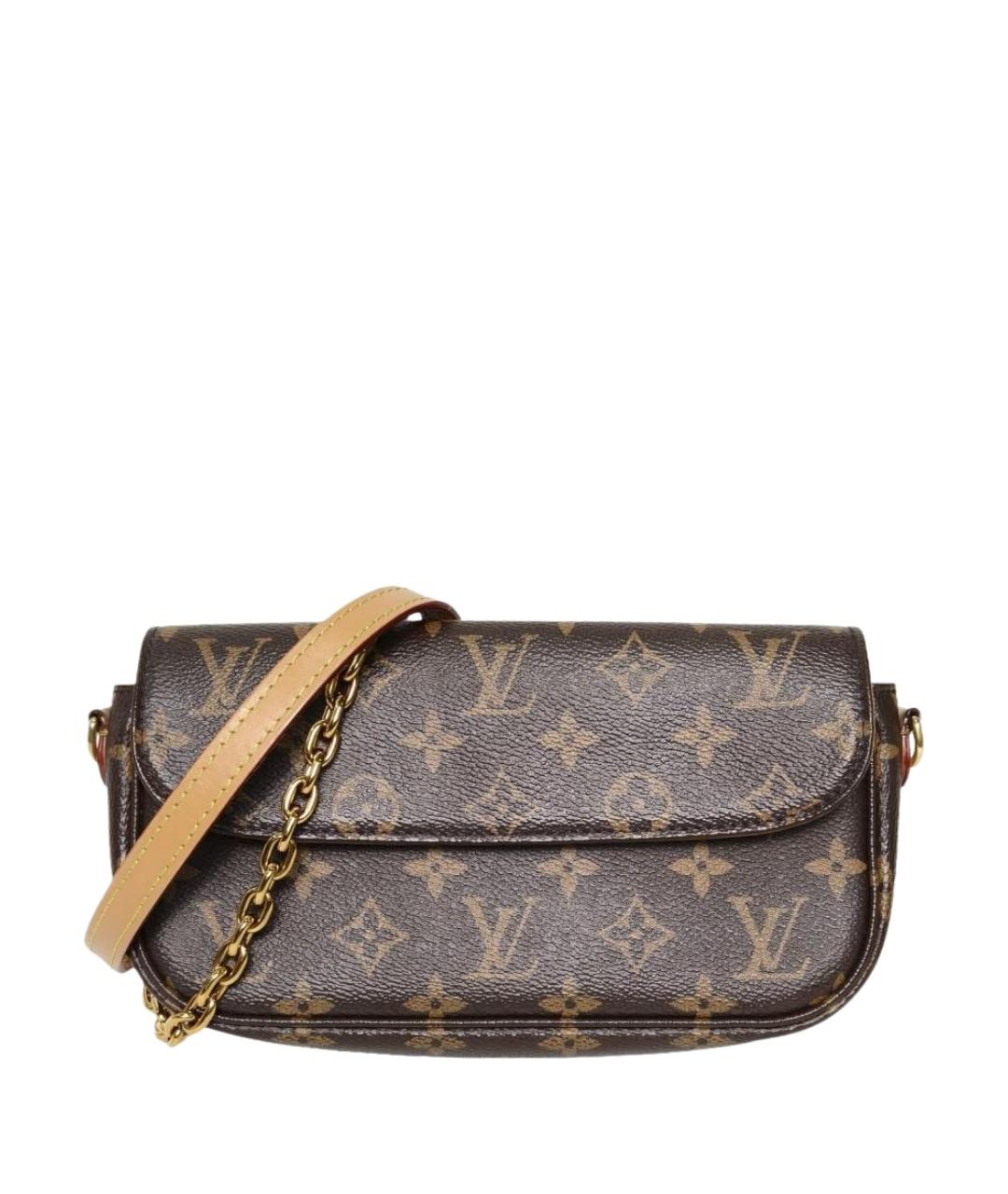 LOUIS VUITTON Коричневая сумка через плечо, фото 1