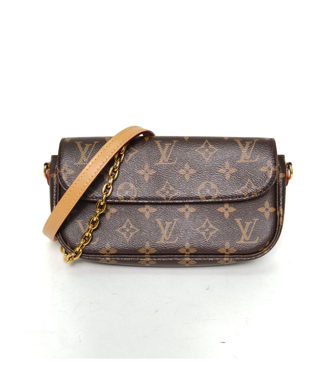 LOUIS VUITTON Коричневая сумка через плечо, фото 2