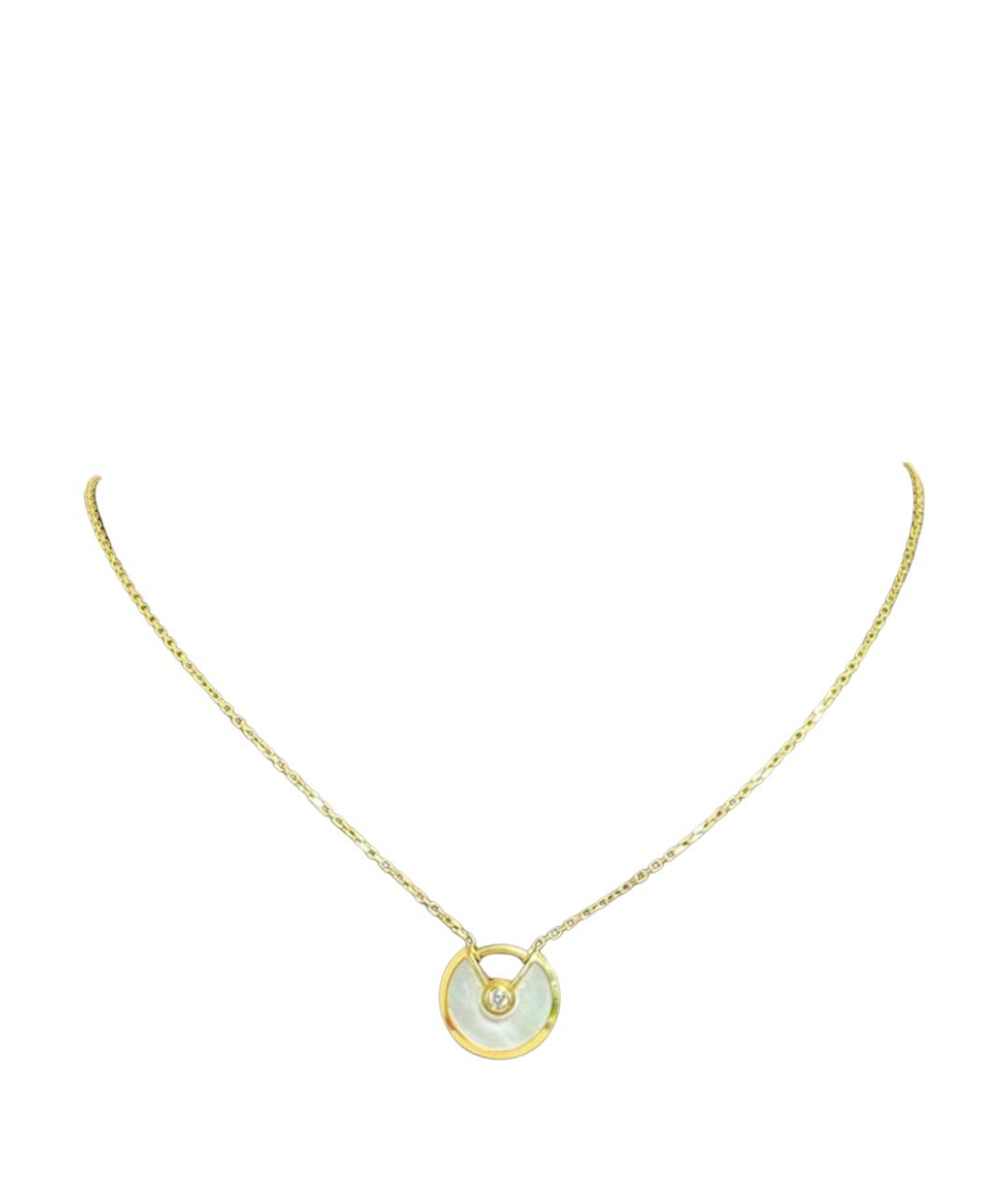 CARTIER Золотое колье из желтого золота, фото 1