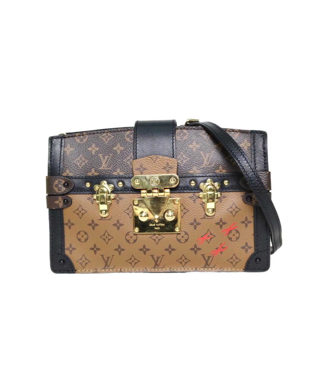 LOUIS VUITTON Коричневая сумка через плечо, фото 9