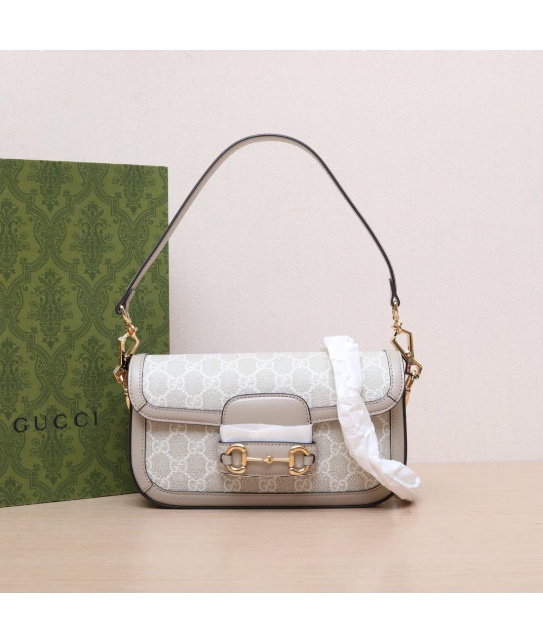 GUCCI Белая сумка через плечо, фото 2