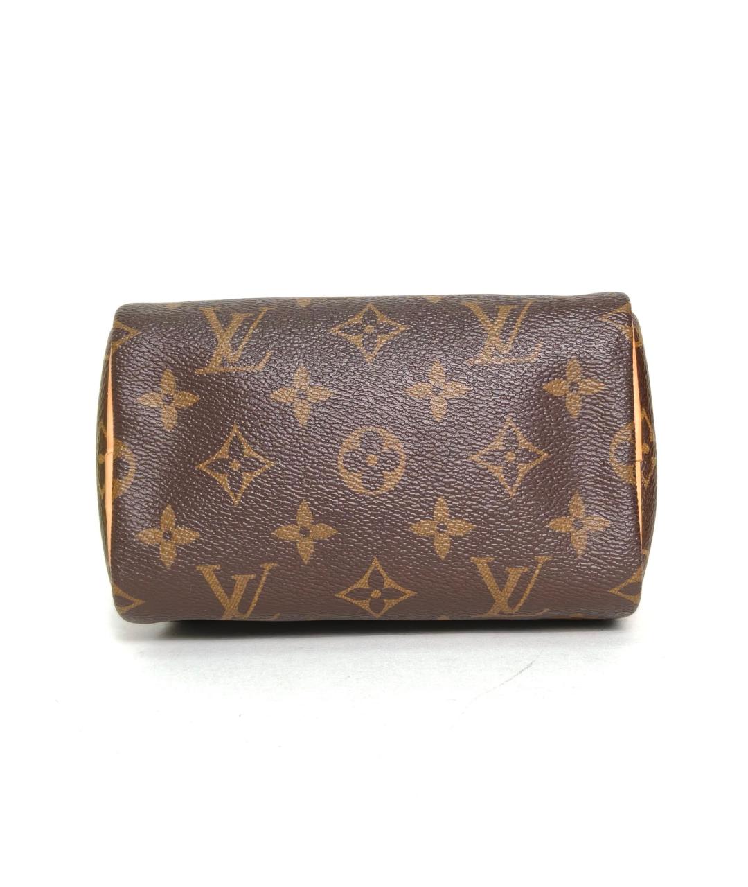 LOUIS VUITTON Коричневая сумка с короткими ручками, фото 6