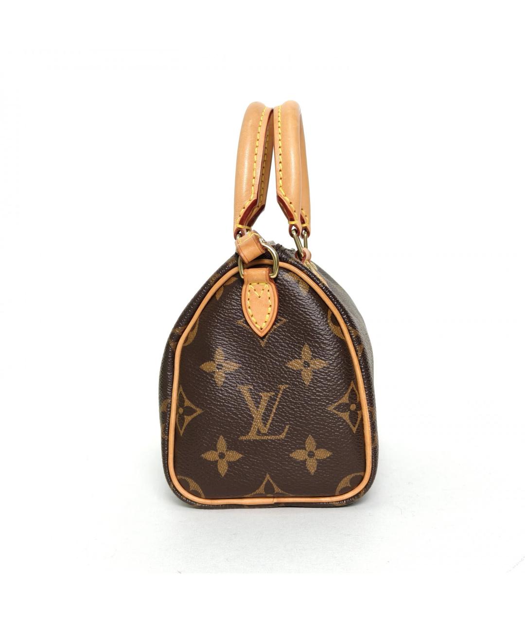 LOUIS VUITTON Коричневая сумка с короткими ручками, фото 5