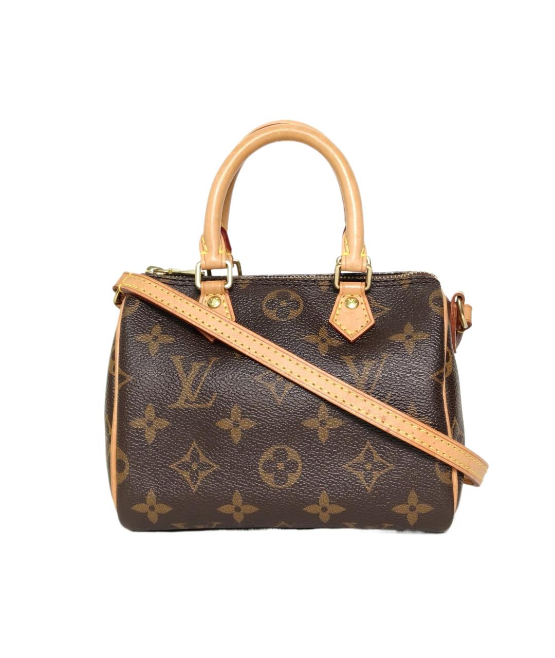 LOUIS VUITTON Коричневая сумка с короткими ручками, фото 10