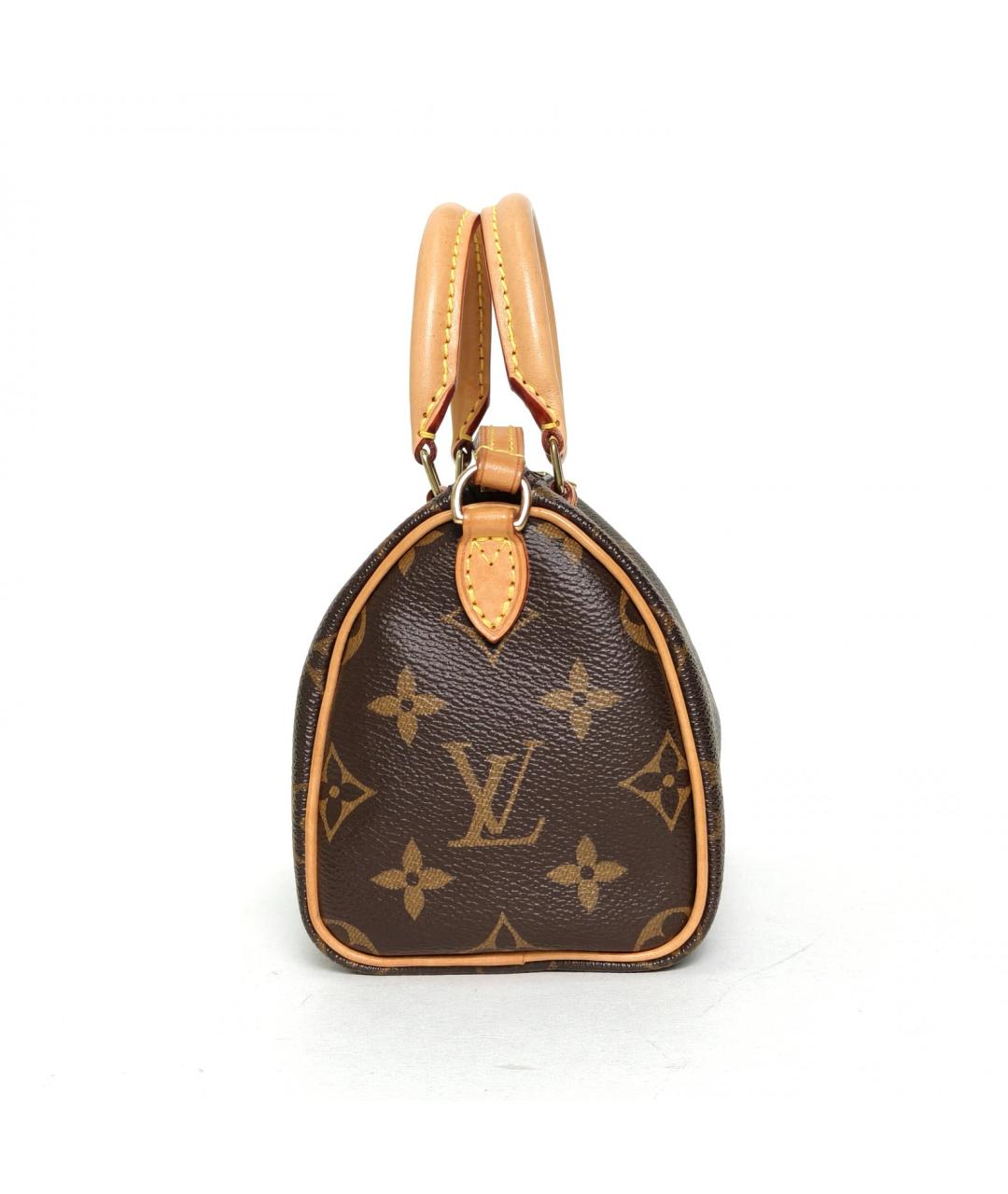 LOUIS VUITTON Коричневая сумка с короткими ручками, фото 3
