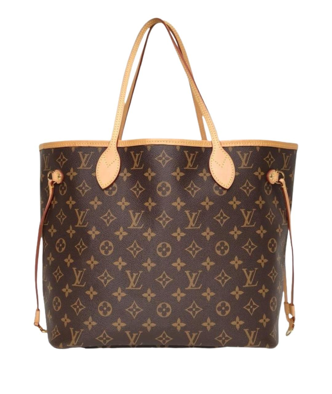 LOUIS VUITTON Коричневая сумка тоут, фото 1