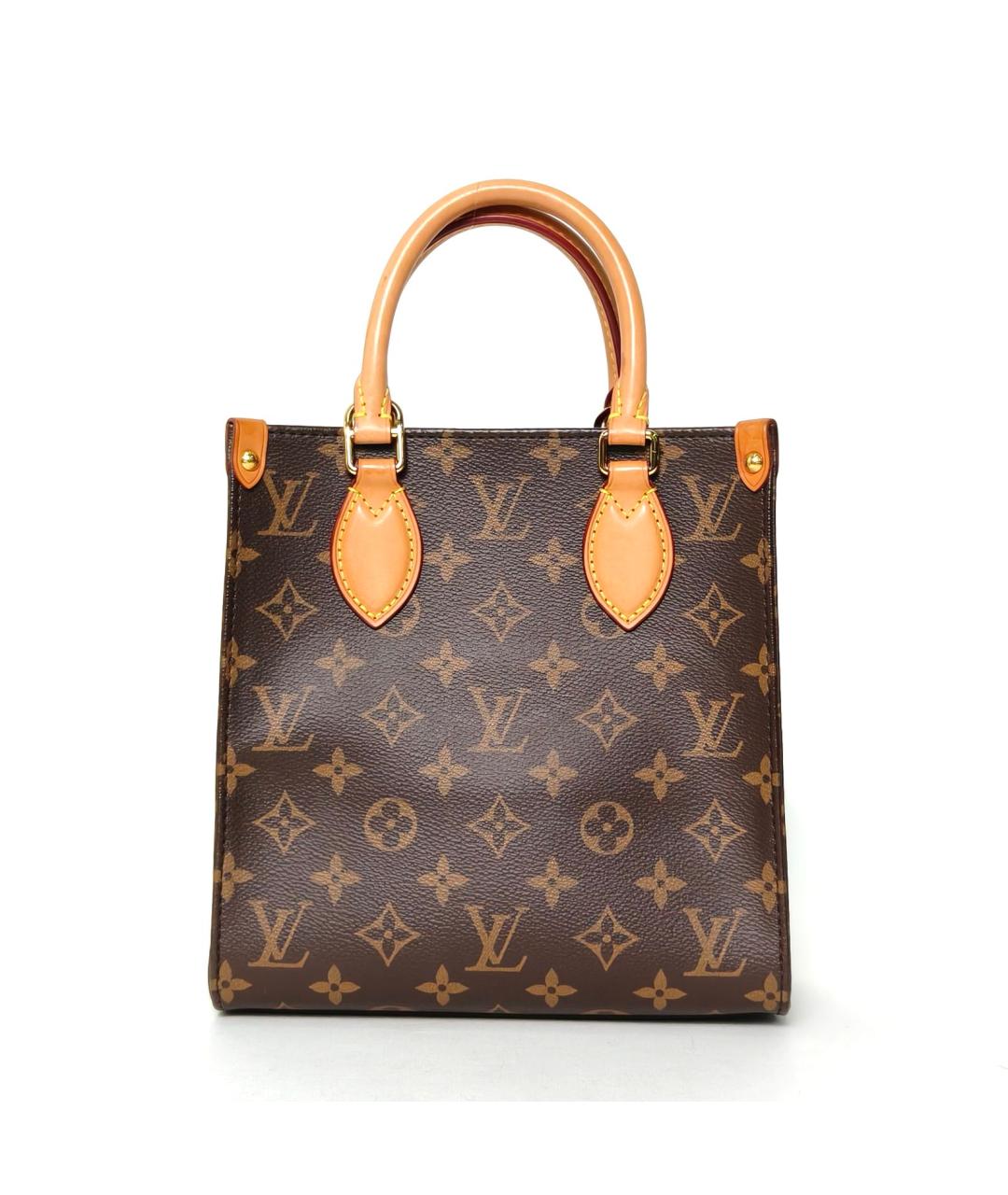 LOUIS VUITTON Коричневая сумка с короткими ручками, фото 4