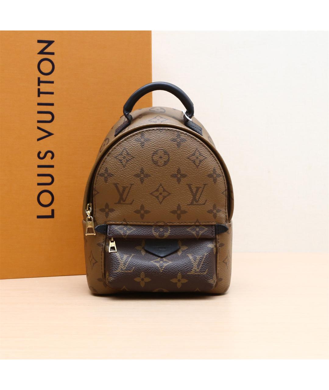 LOUIS VUITTON Коричневый рюкзак, фото 2