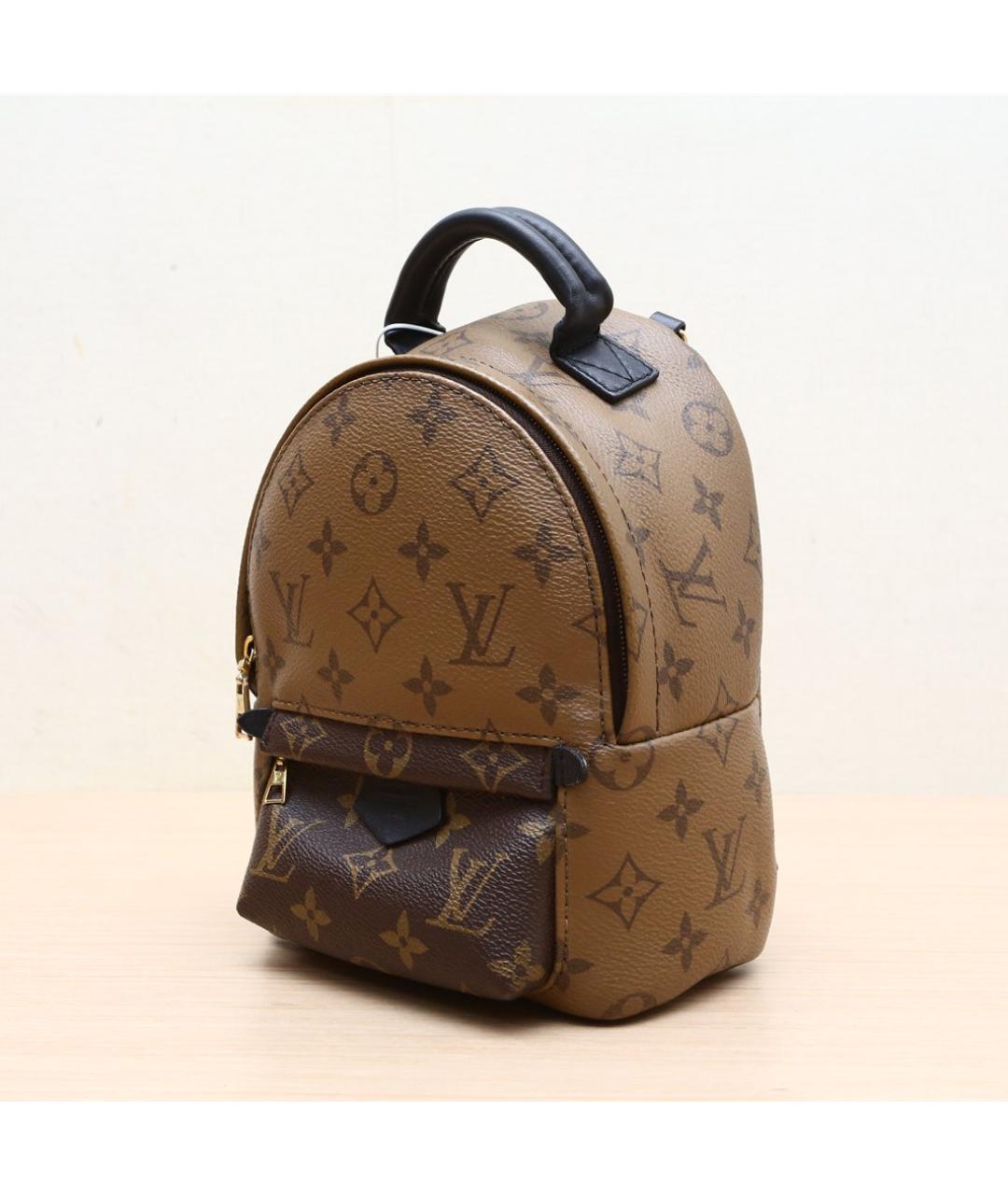 LOUIS VUITTON Коричневый рюкзак, фото 4