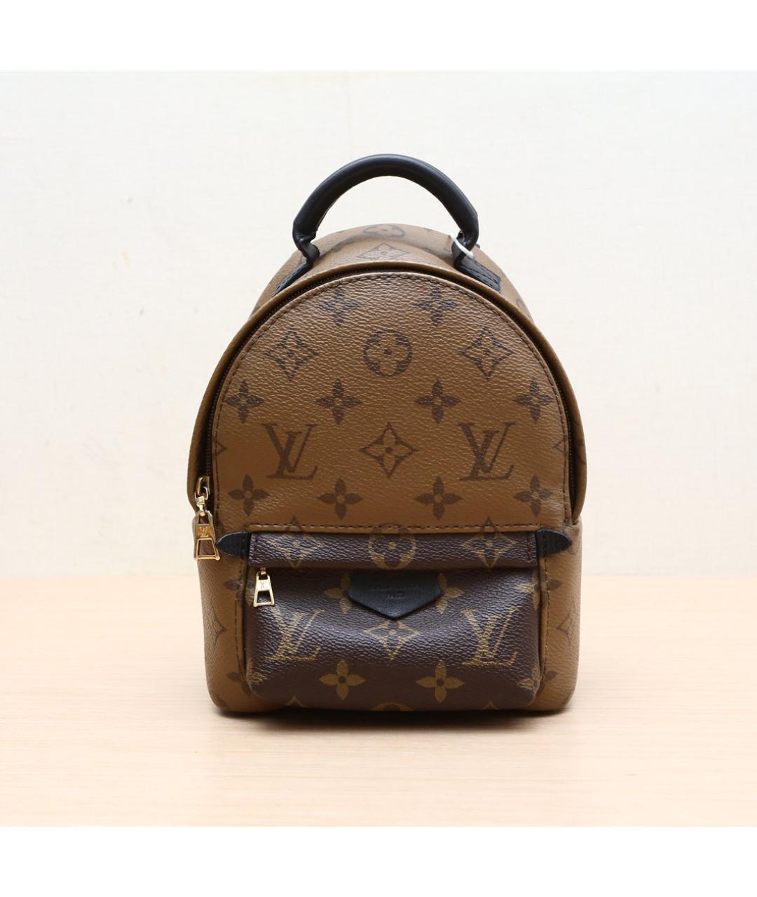 LOUIS VUITTON Коричневый рюкзак, фото 3