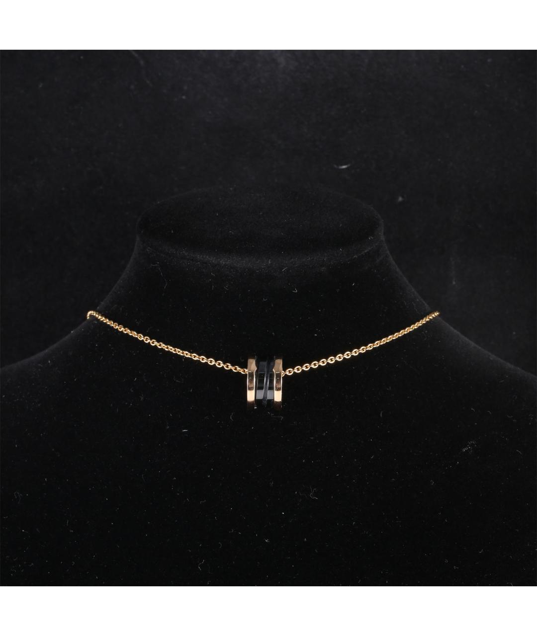 BVLGARI Золотая подвеска из розового золота, фото 7