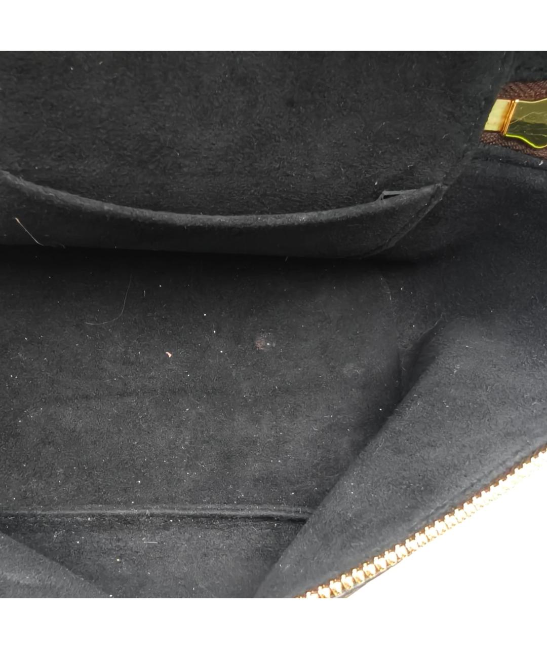 LOUIS VUITTON Коричневая сумка с короткими ручками, фото 8