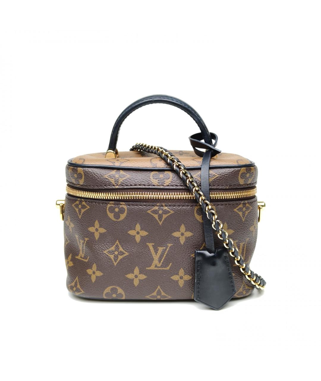 LOUIS VUITTON Коричневая сумка с короткими ручками, фото 2