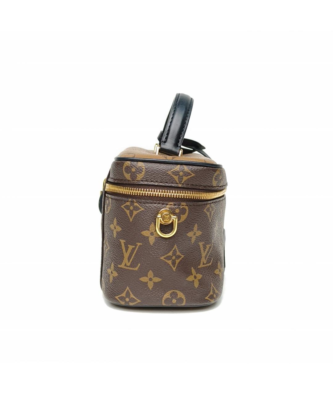 LOUIS VUITTON Коричневая сумка с короткими ручками, фото 5