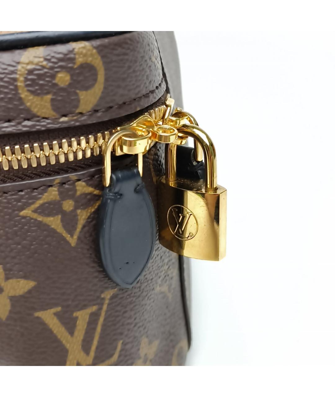 LOUIS VUITTON Коричневая сумка с короткими ручками, фото 7