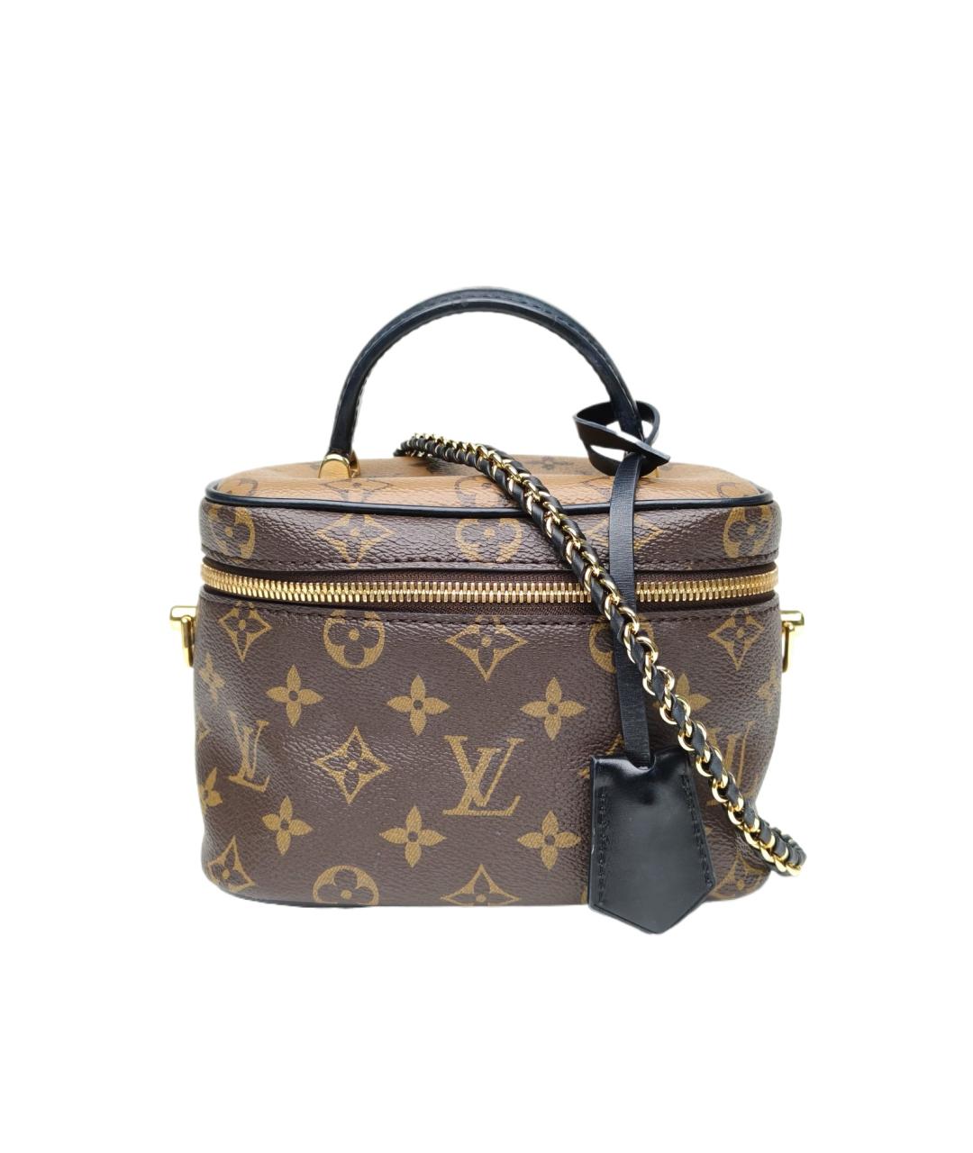 LOUIS VUITTON Коричневая сумка с короткими ручками, фото 10