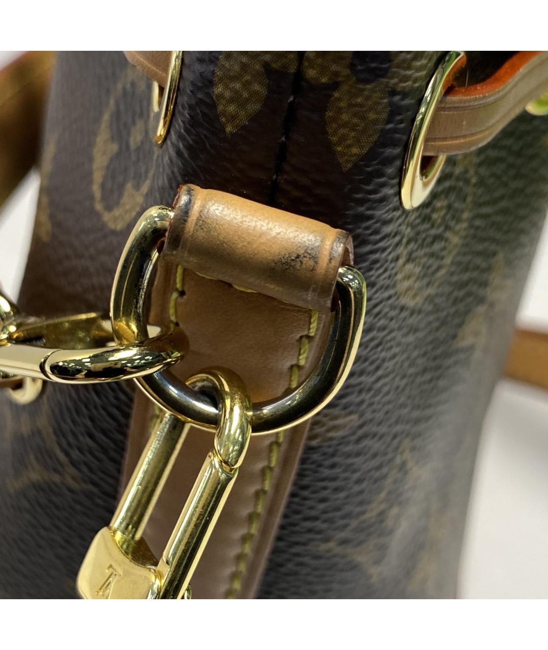 LOUIS VUITTON Коричневая сумка через плечо, фото 9