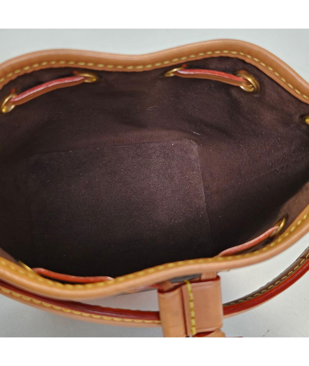 LOUIS VUITTON Коричневая сумка через плечо, фото 7