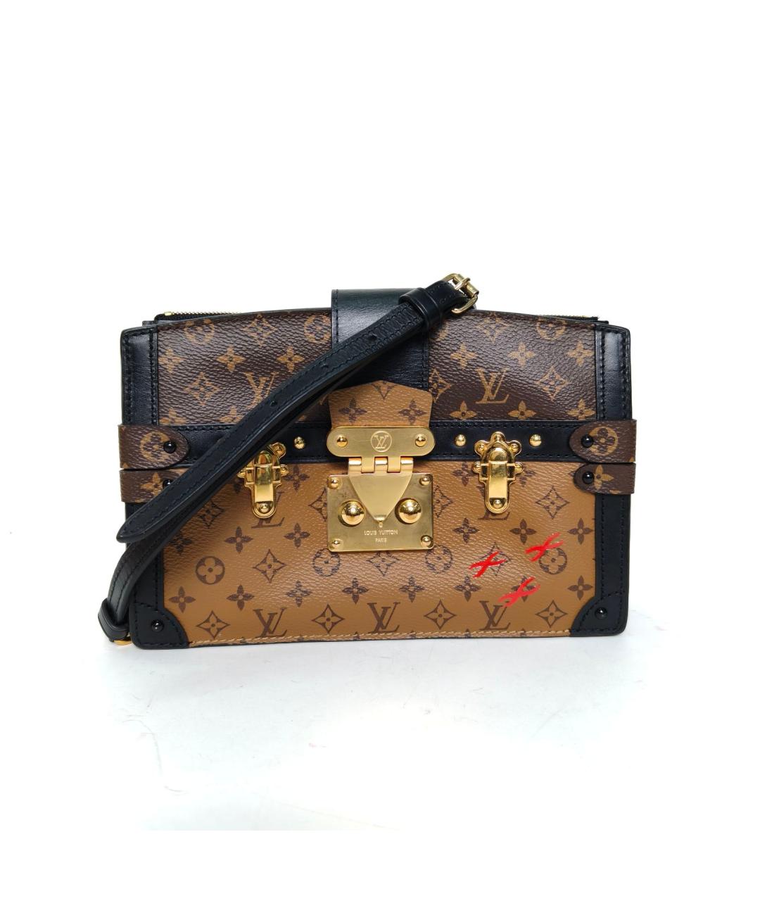 LOUIS VUITTON Коричневая сумка через плечо, фото 2