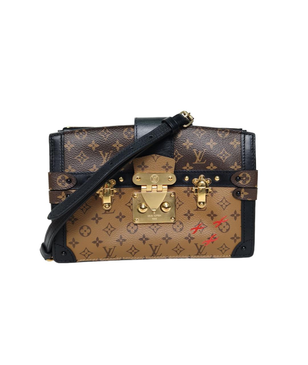 LOUIS VUITTON Коричневая сумка через плечо, фото 10