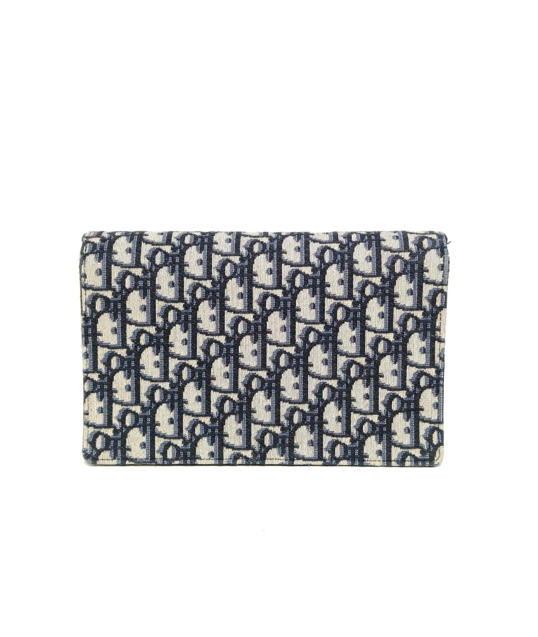 CHRISTIAN DIOR Синяя сумка через плечо, фото 4