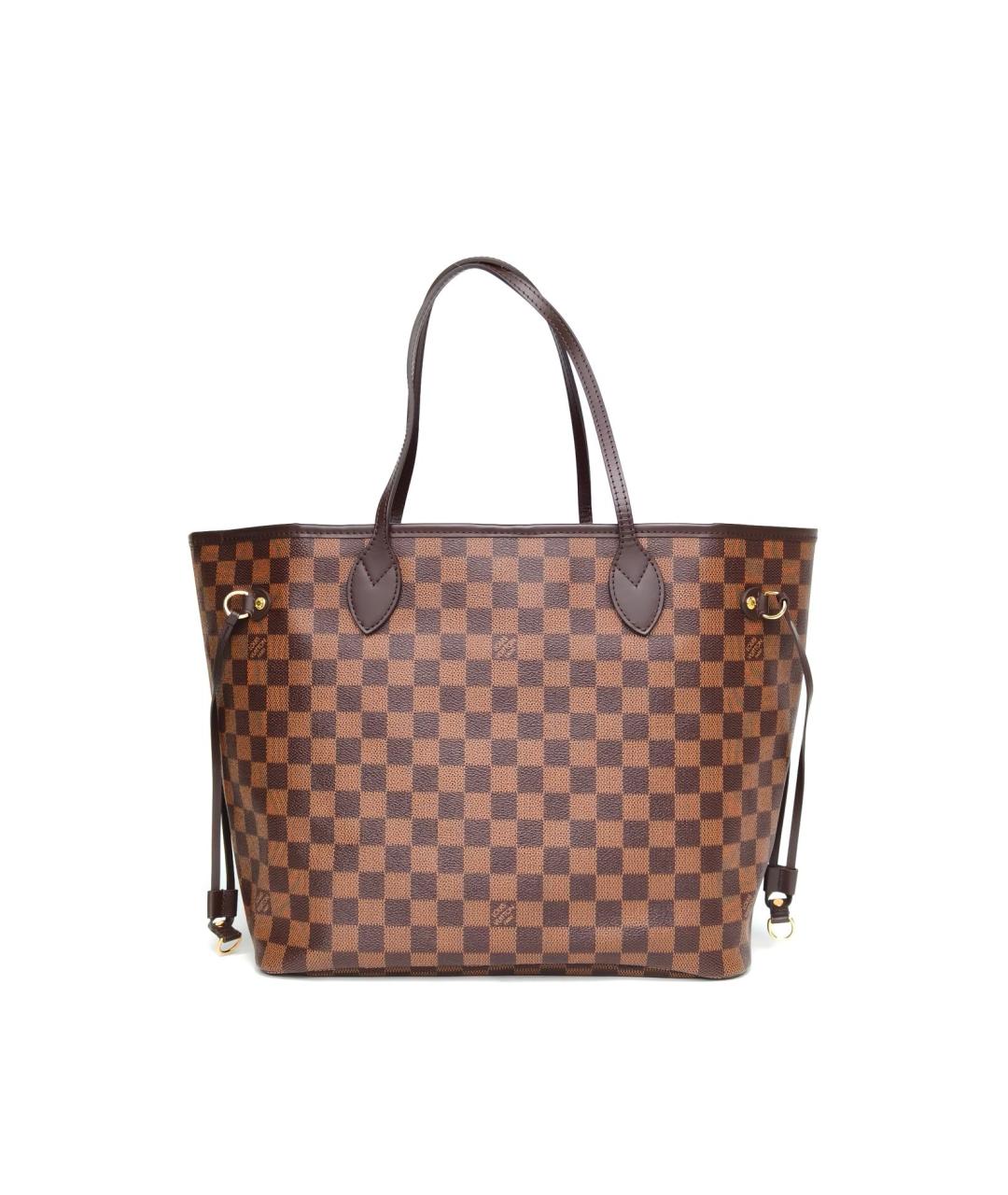 LOUIS VUITTON Коричневая сумка с короткими ручками, фото 2