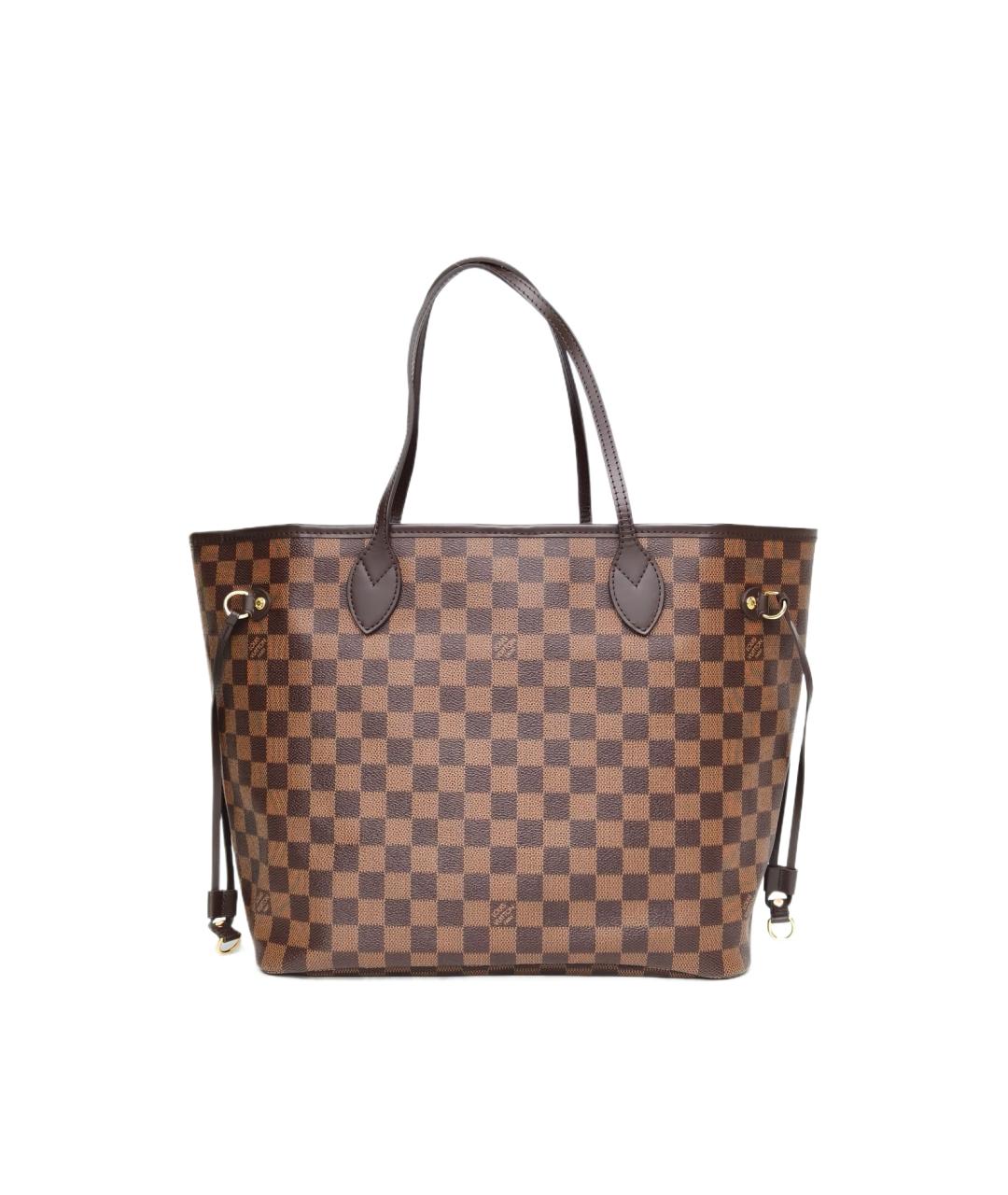 LOUIS VUITTON Коричневая сумка с короткими ручками, фото 9