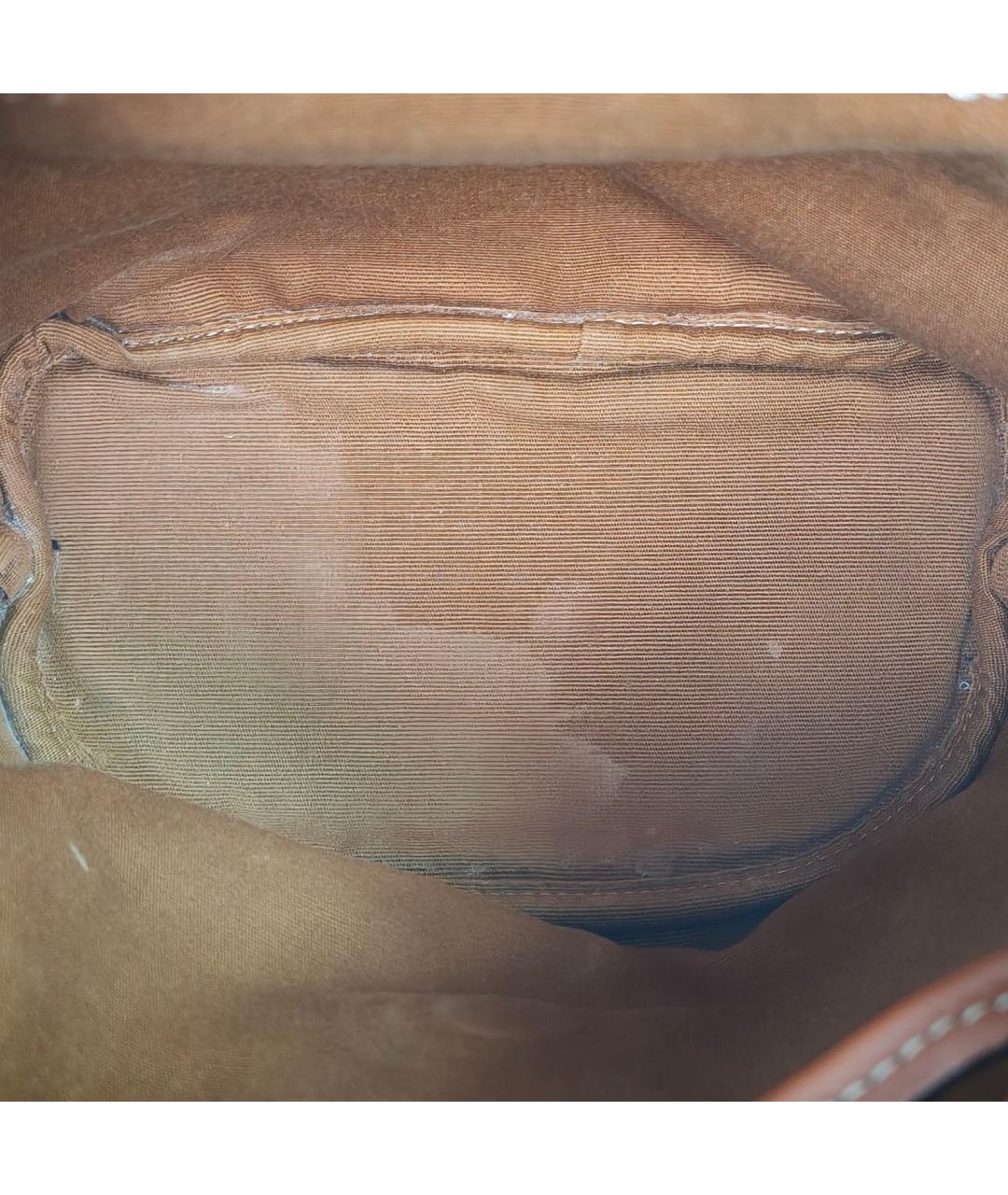 CELINE Коричневый рюкзак, фото 8