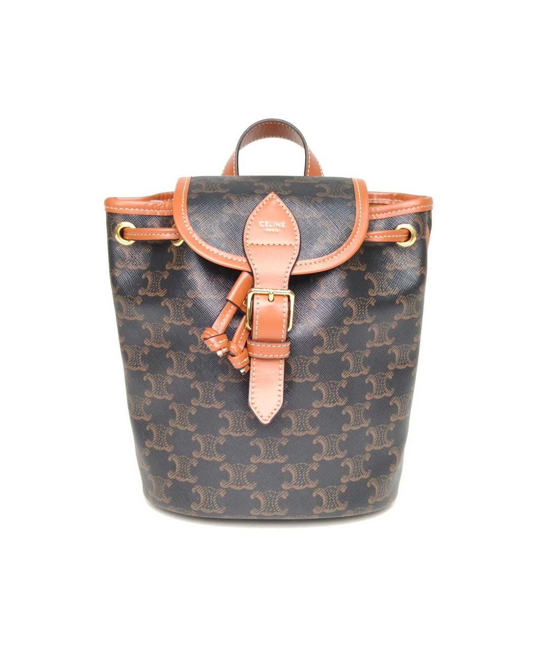 CELINE Коричневый рюкзак, фото 2