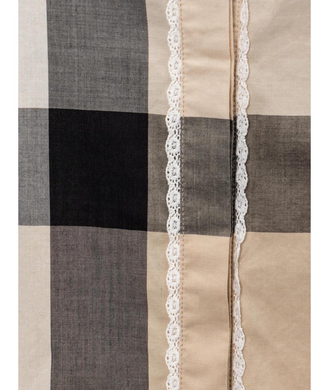 BURBERRY Бежевая хлопковая рубашка, фото 3