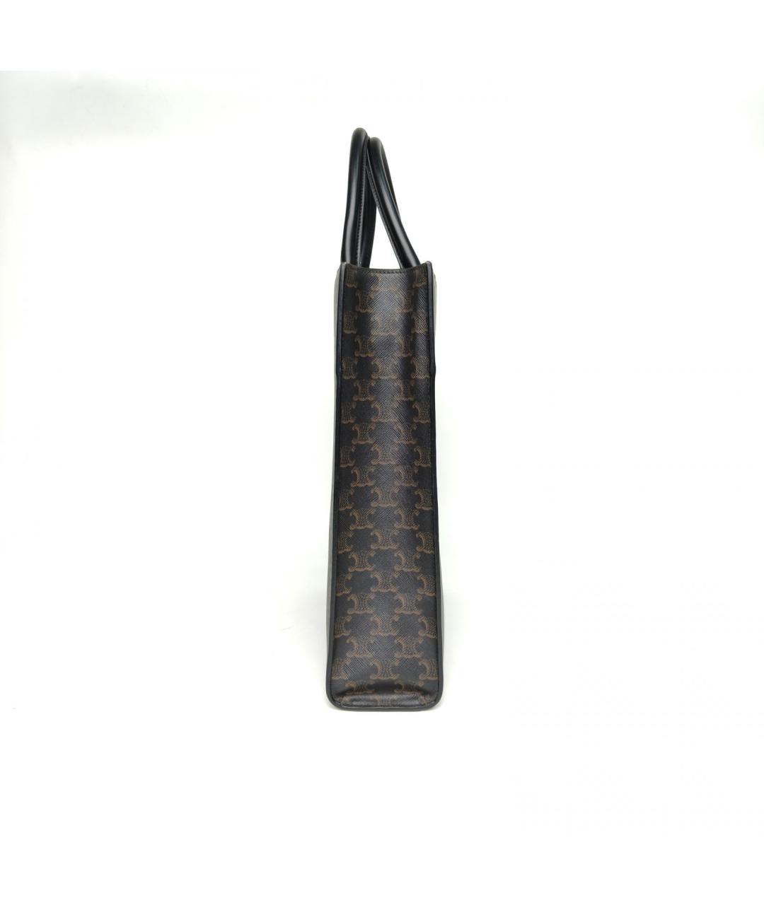 CELINE Коричневая сумка через плечо, фото 5