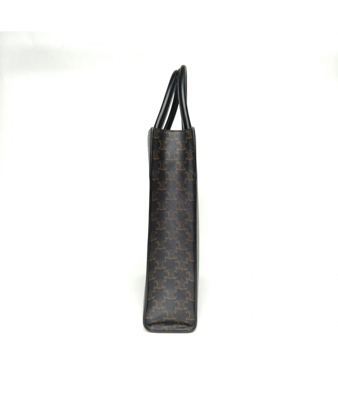 CELINE Коричневая сумка через плечо, фото 3