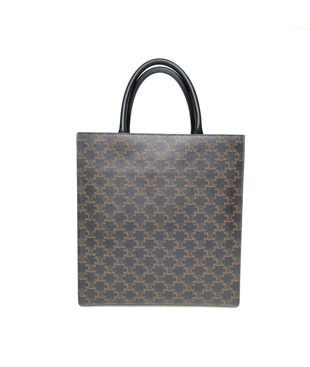 CELINE Коричневая сумка через плечо, фото 4