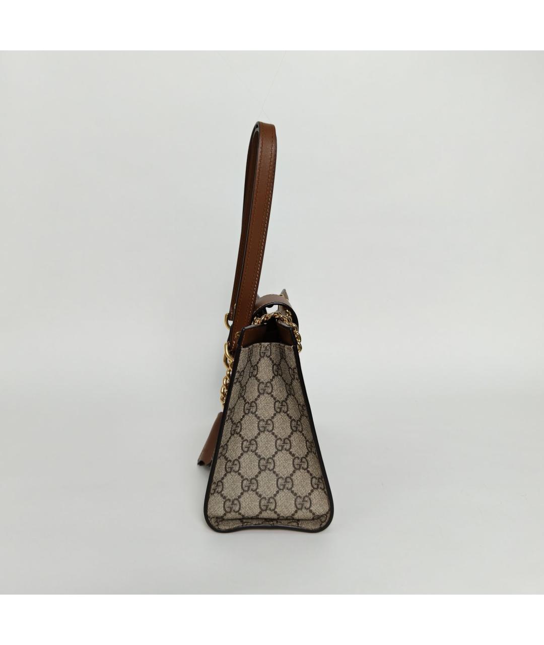 GUCCI Бежевая сумка тоут, фото 3