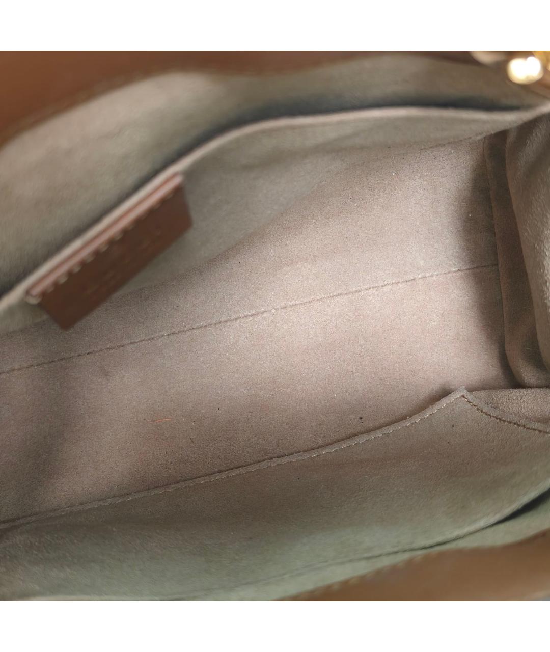 GUCCI Бежевая сумка тоут, фото 8