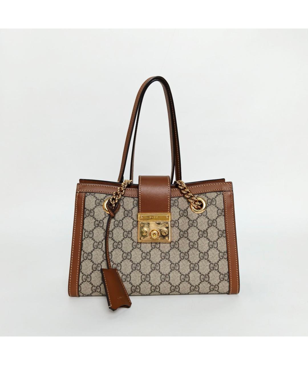 GUCCI Бежевая сумка тоут, фото 2