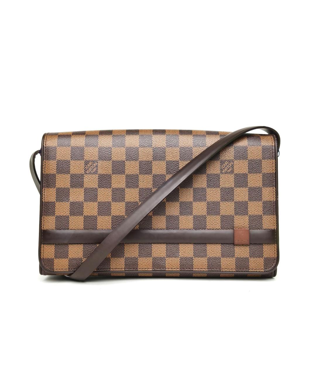 LOUIS VUITTON Коричневая сумка через плечо, фото 2