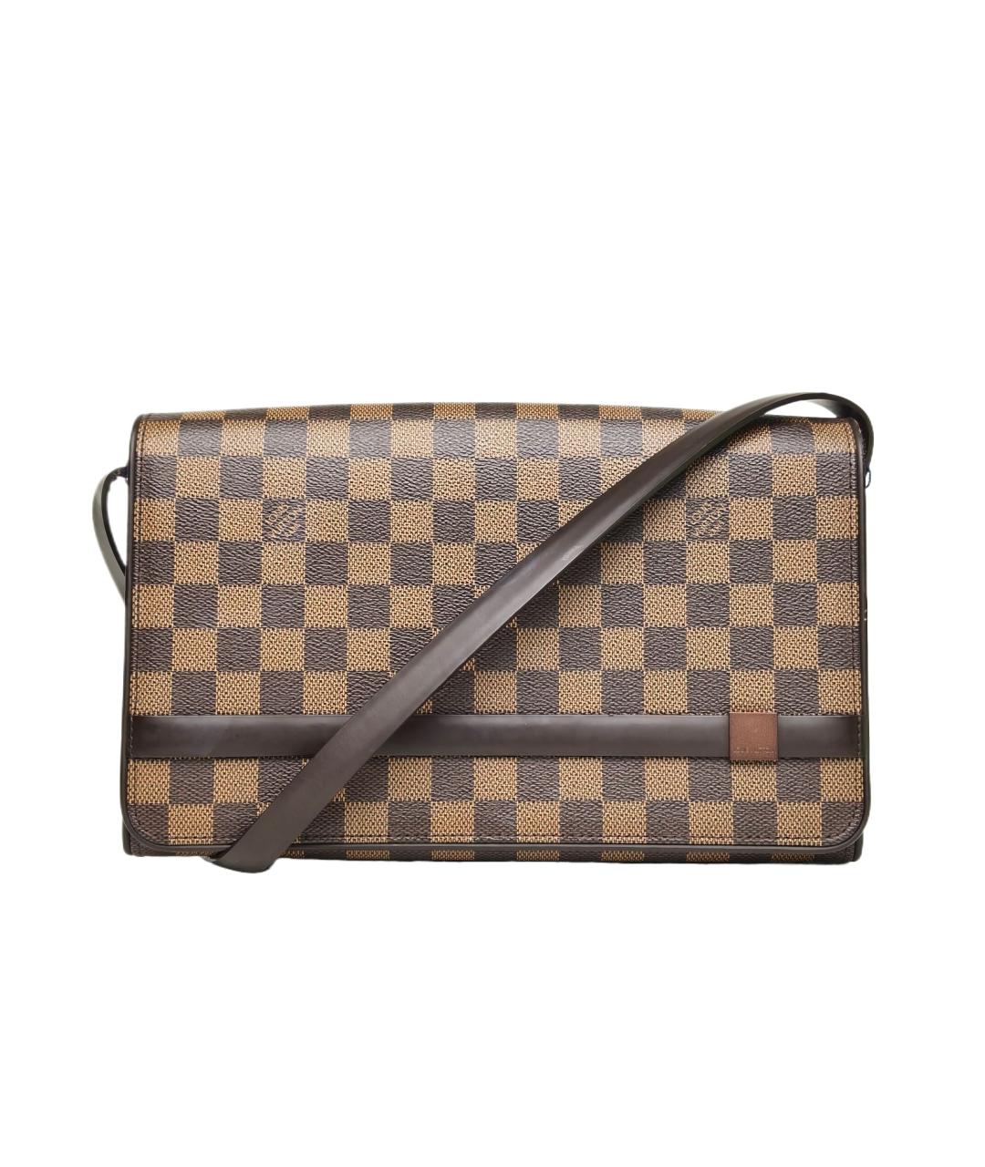 LOUIS VUITTON Коричневая сумка через плечо, фото 1