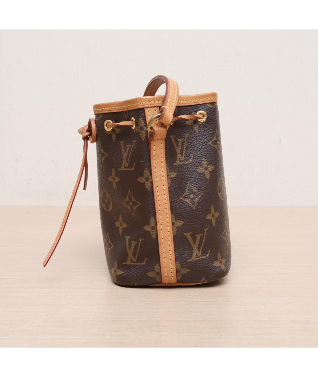 LOUIS VUITTON Коричневая сумка через плечо, фото 5