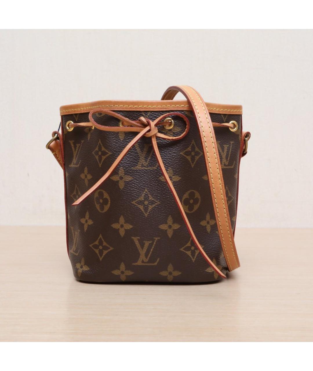 LOUIS VUITTON Коричневая сумка через плечо, фото 3