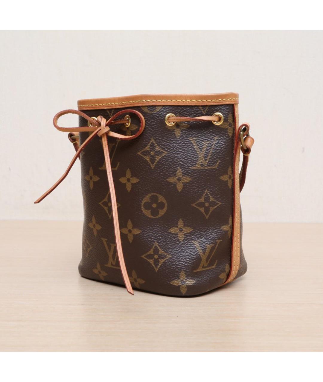 LOUIS VUITTON Коричневая сумка через плечо, фото 4